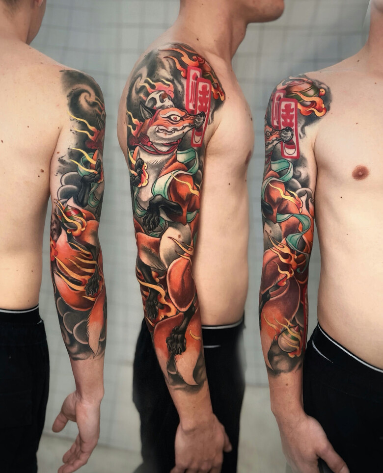 Tattoo artist Pablo Jornet